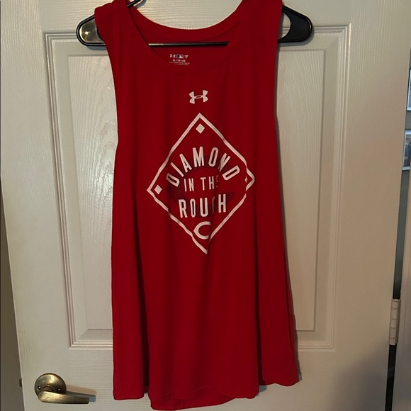 Under Armour Cincinnati Reds “Diamond in the Rough” Tank Top - Picture 1 of 4